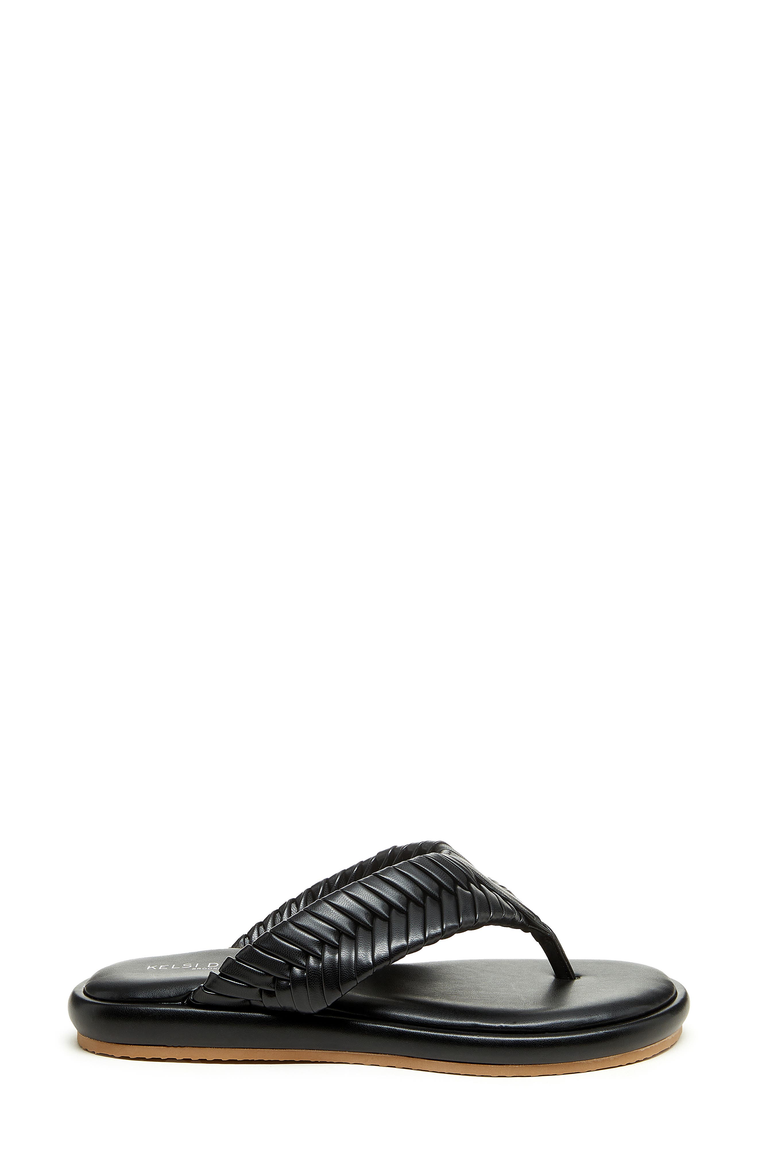 Kelsi Dagger Brooklyn Tidal Flip Flop, Alternate, color, Black