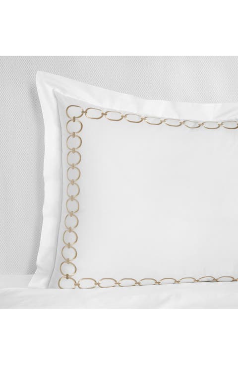 Catena Cotton Percale Boudoir Pillow Sham