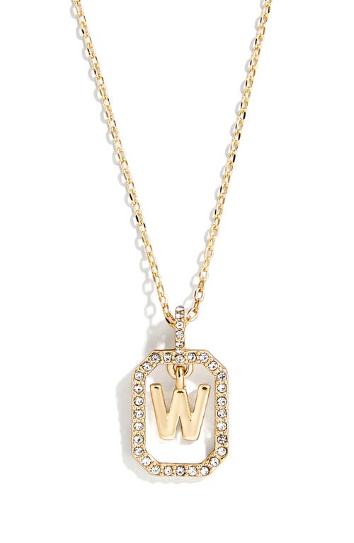 Baublebar Alicia Intial Pendant Necklace