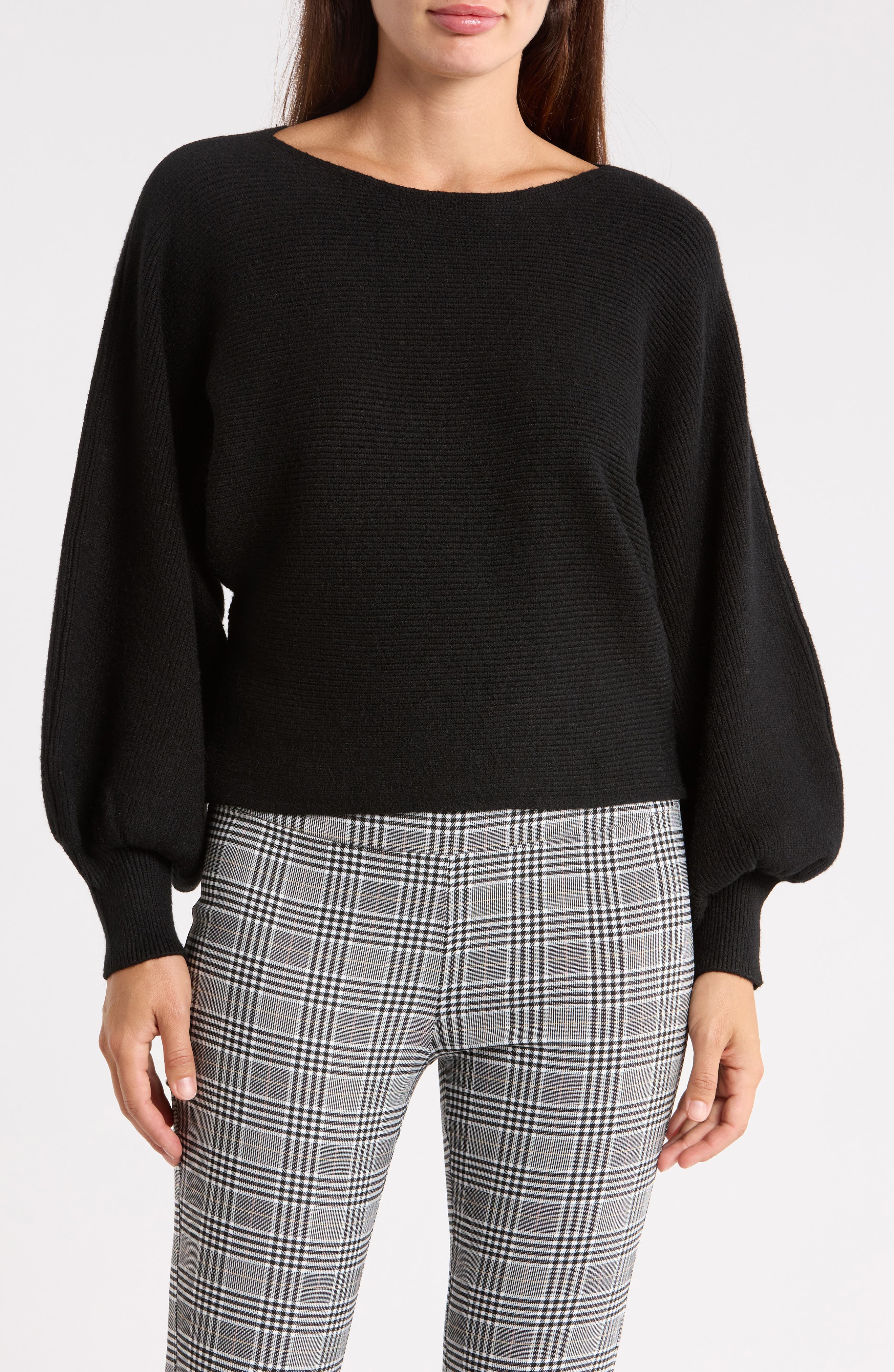 Balloon Sleeve Sweater