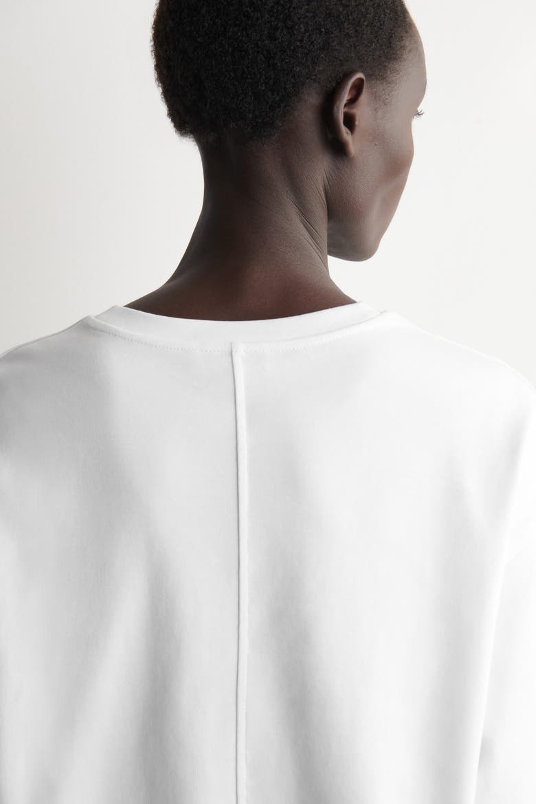 Oversized Boxy Cotton T-Shirt, Alternate, color, WHITE
