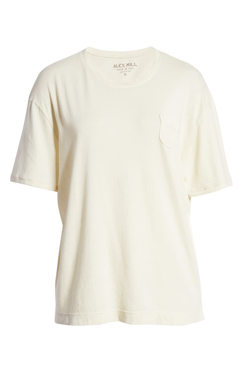 Alex Mill Laundered Cotton Pocket Tee, Alternate, color, 