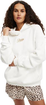 Cotton On Women's Graphic Fleece Hoodie