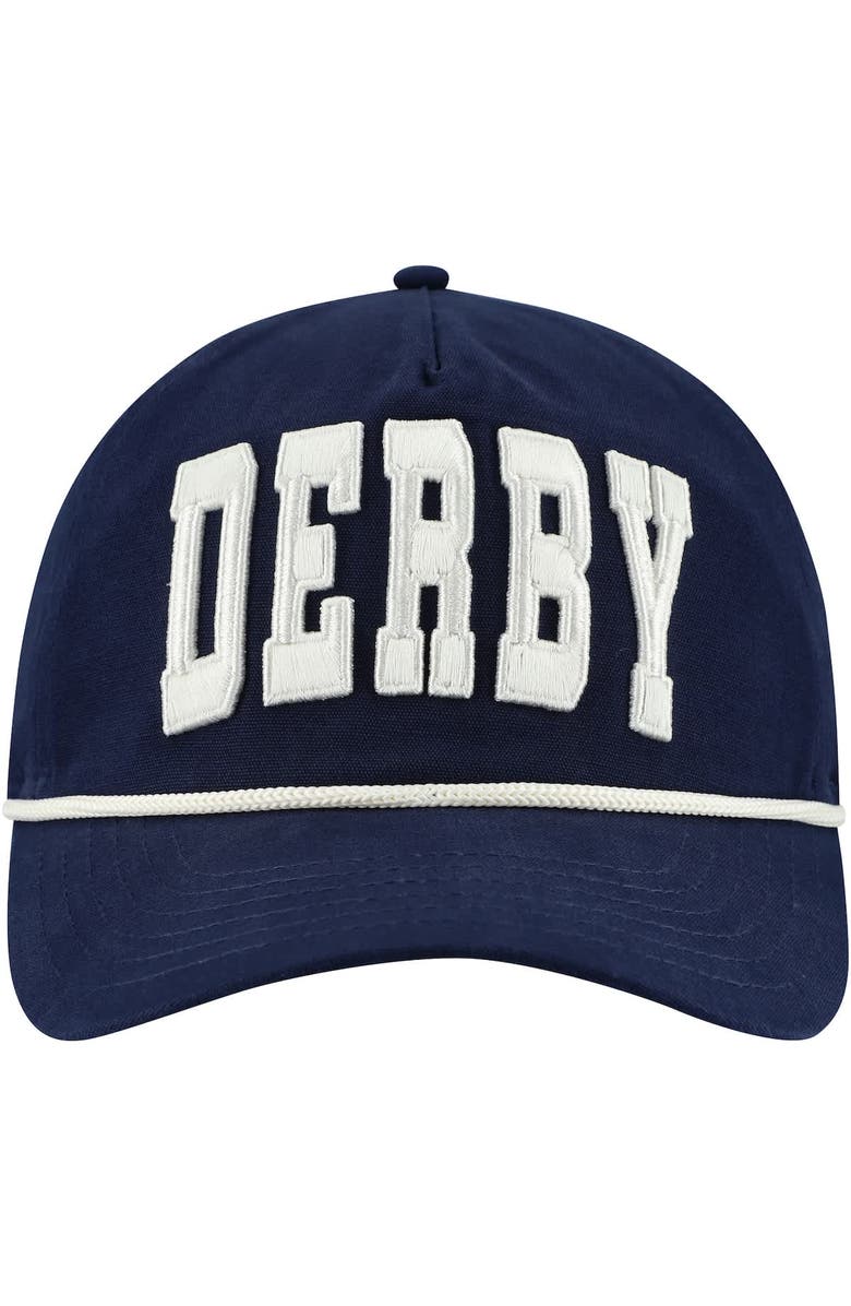 vineyard vines Men's Vineyard Vines  Navy 151st Kentucky Derby Adjustable Corduroy Rope Hat, Alternate, color, 