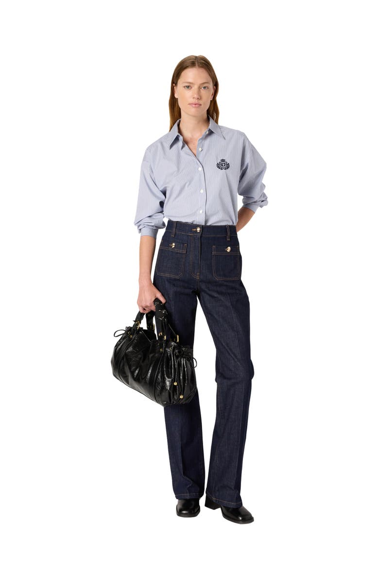 GERARD DAREL Clema High-Waist Straight Jeans, Alternate, color, Jeans