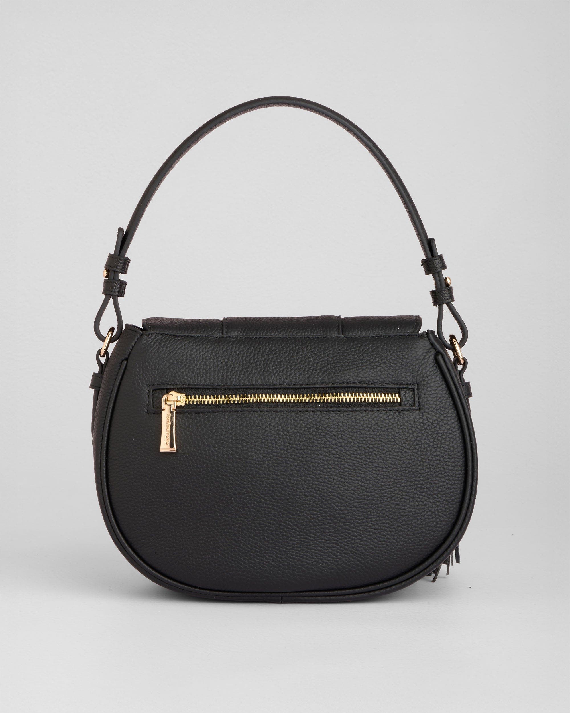 Pom Pom London Wilmington Crossbody Bag, Alternate, color, Black