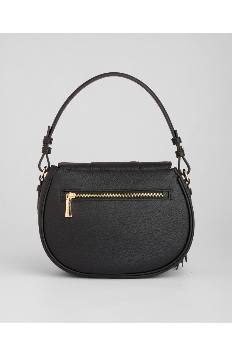 Pom Pom London Wilmington Crossbody Bag, Alternate, color, Black