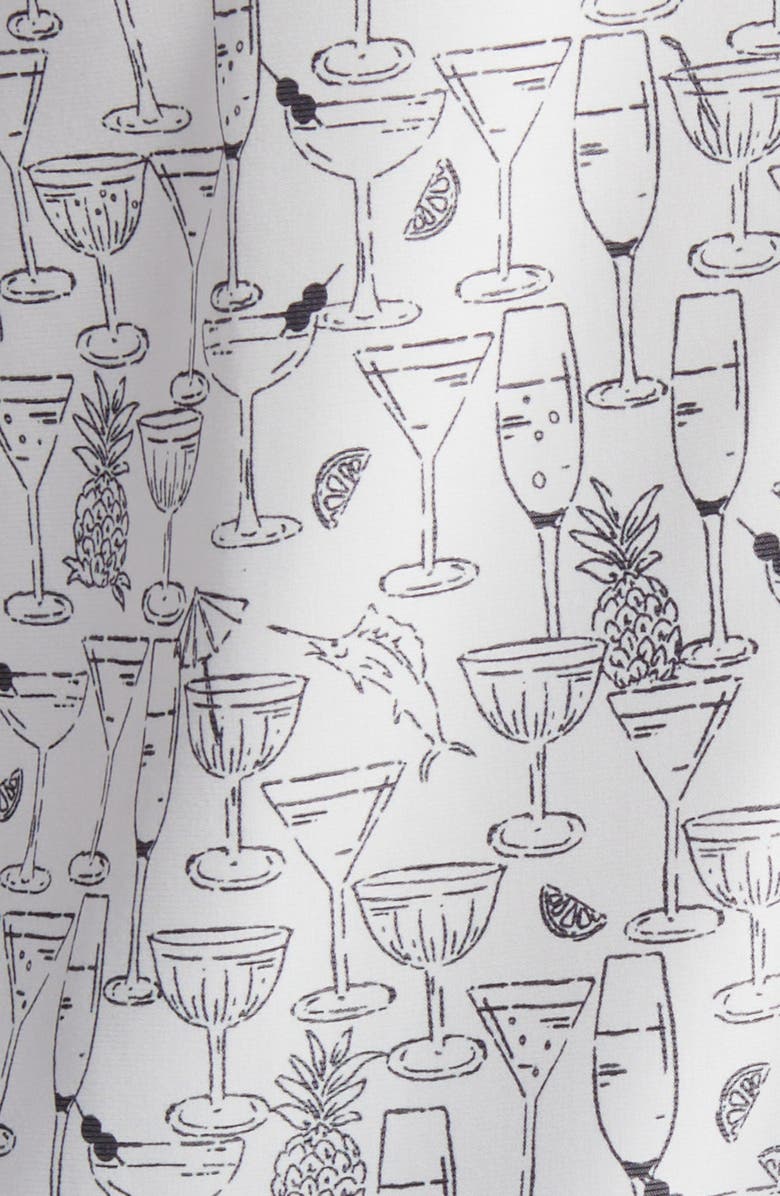 Tommy Bahama Mojito Bay Sippin' Soirée Short Sleeve Performance Button-Up Shirt, Alternate, color,