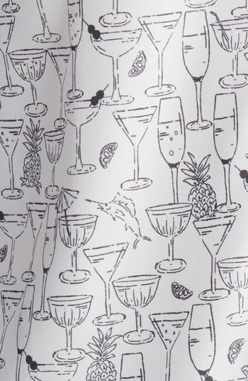 Mojito Bay Sippin' Soirée Short Sleeve Performance Button-Up Shirt
