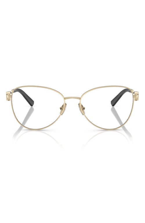 Tiffany & Co. 56mm Pilot Optical Glasses in Pale Gold 