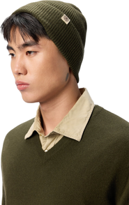 Gobi Cashmere Cashmere Rib Knit Beanie