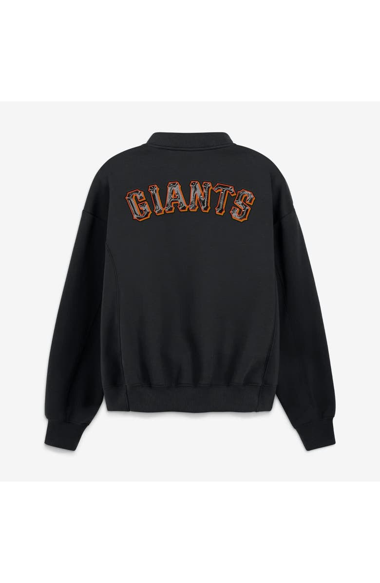 FANATICS Women's Fanatics Black San Francisco Giants Oversized Rage Against Full-Zip Jacket, Alternate, color, Black