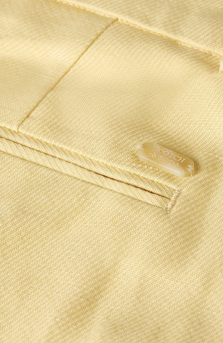 Scotch & Soda Edie High Waist Wide Leg Pants, Alternate, color, Parsnip