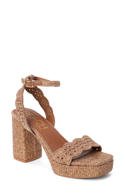 Maiden Platform Ankle Strap Sandal (Women)