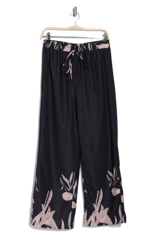 FORGOTTEN GRACE FORGOTTEN GRACE FLORAL PULL-ON PANTS