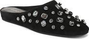 Veronica Beard Narcisa Crystal Embellished Mule
