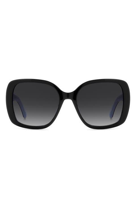 Wenona 57mm Square Sunglasses