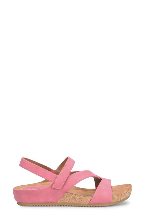 Eurosoft Gianetta Slingback Platform Sandal In Pink
