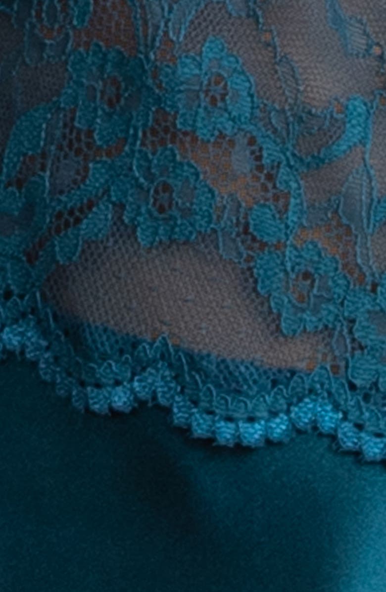 In Bloom by Jonquil Eliza Lace & Satin Chemise, Alternate, color,