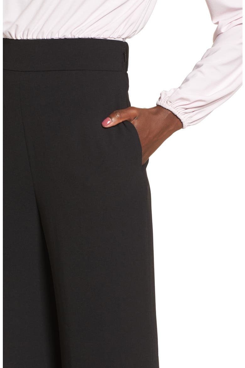 Wide Leg Pants, Alternate, color, BLACK