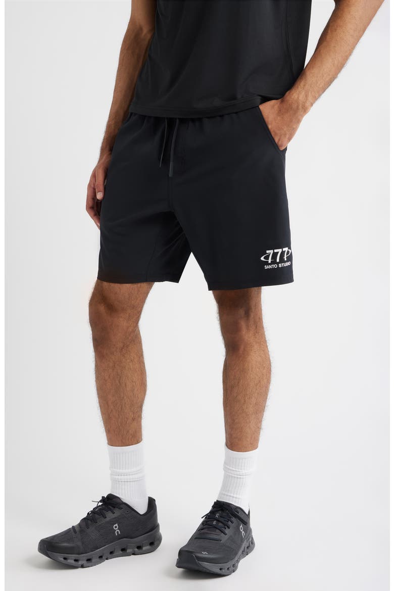 Khalil Rountree Edition - Tempo Bold Tech Shorts, Alternate, color, BLACK