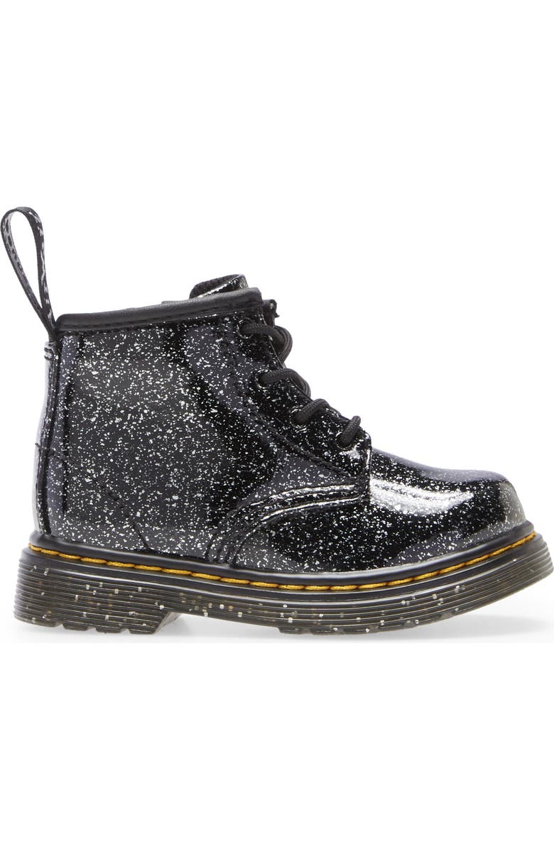 Dr. Martens 1460 Glitter Cosmo Boot, Alternate, color, Black