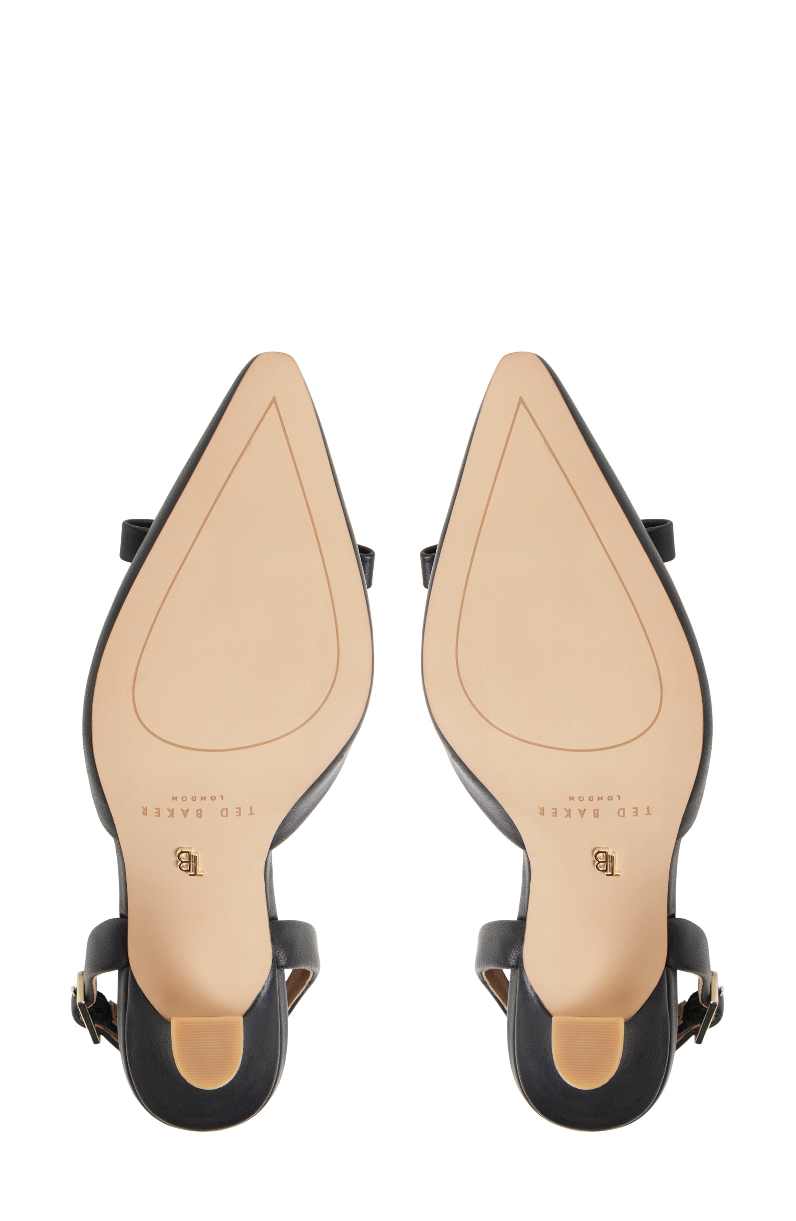 Ted Baker London Sienna Slingback Pointed Toe Pump, Alternate, color, Black