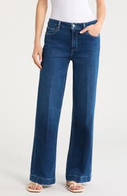 PAIGE Leenah High Waist Wide Leg Jeans