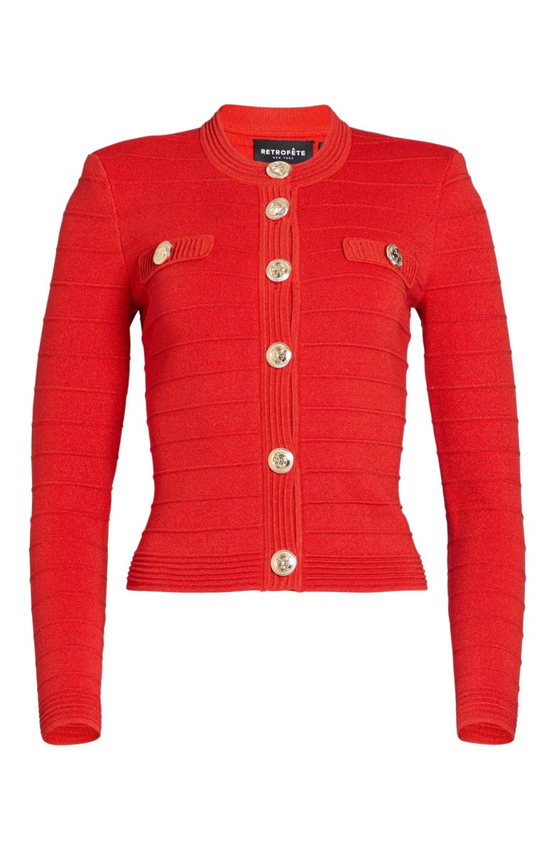 Retrofête Penni Knit Jacket, Alternate, color, 
