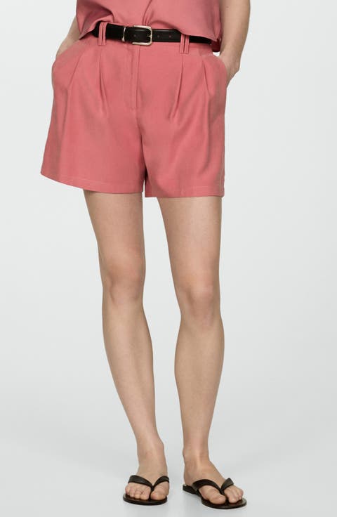 Pleated Shorts