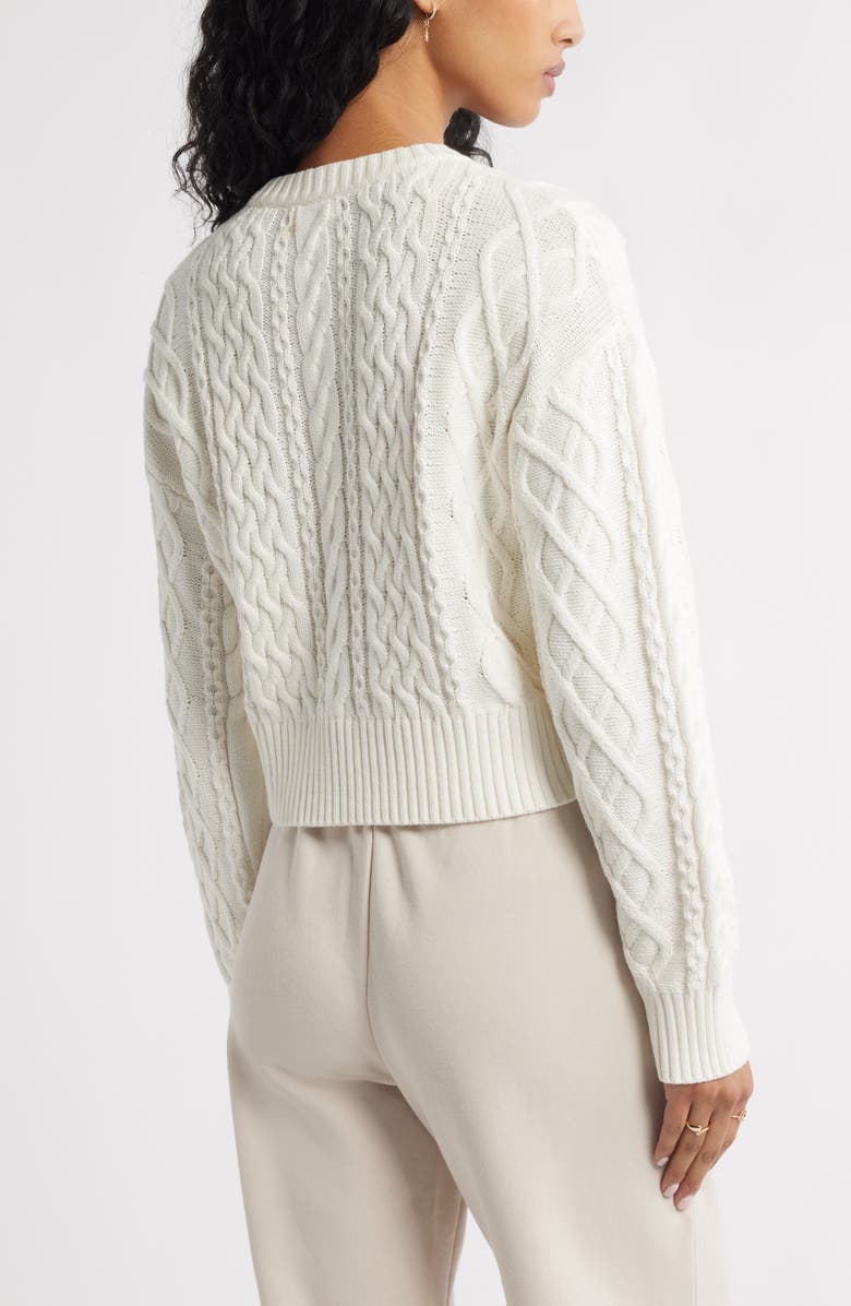 Cable Pullover Sweater