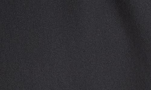 Bonobos Solid Black Woven Nylon Blend Button-up Shirt In Jet Black