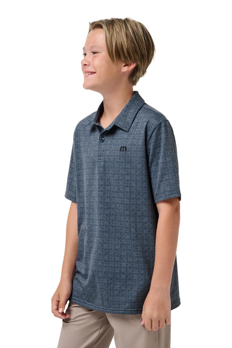 Kids' Featherweight Trop Performance Polo, Alternate, color, TOTAL ECLIPSE