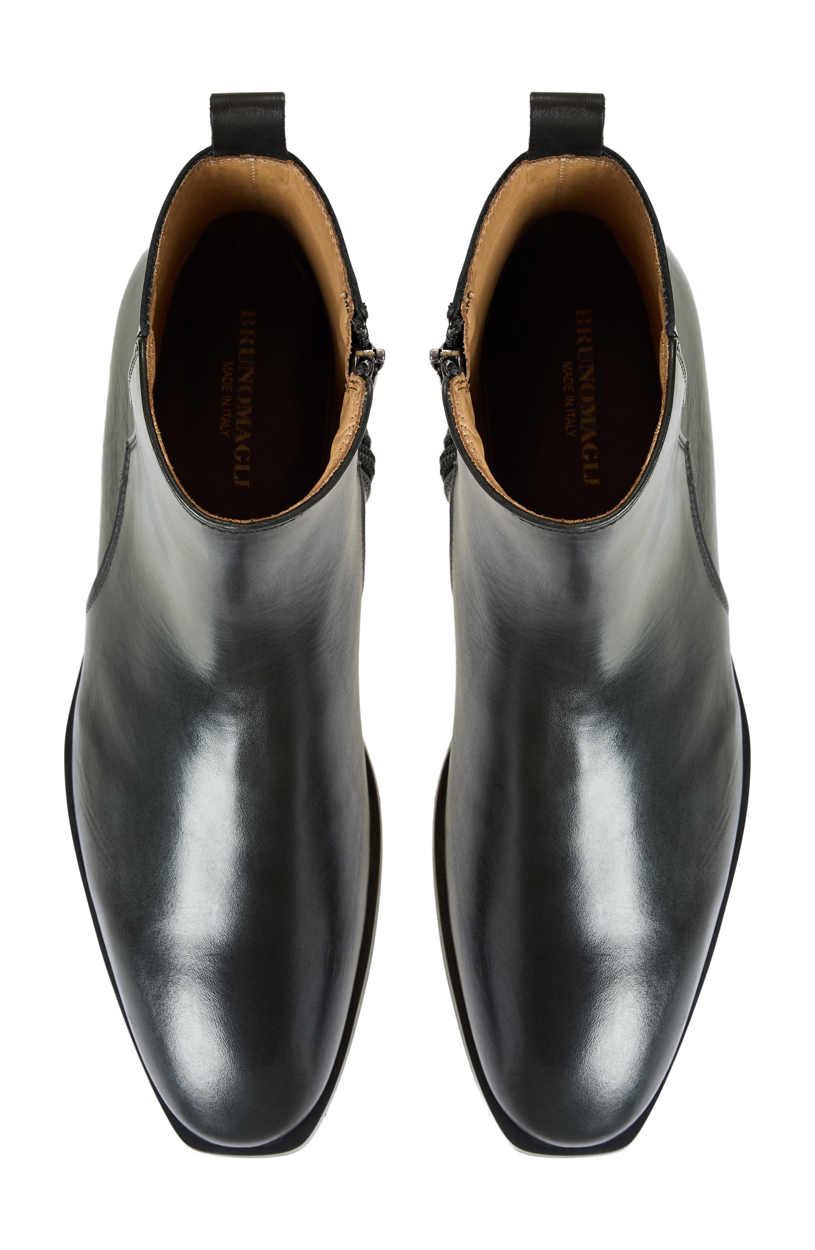 Marce Leather Boot, Alternate, color, BLACK LEATHER