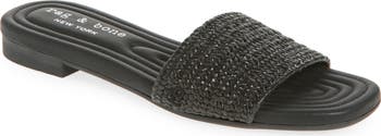 【関税込み】rag & bone タン Ellie サンダル rag & bone Ellie Slides | Shopbop
