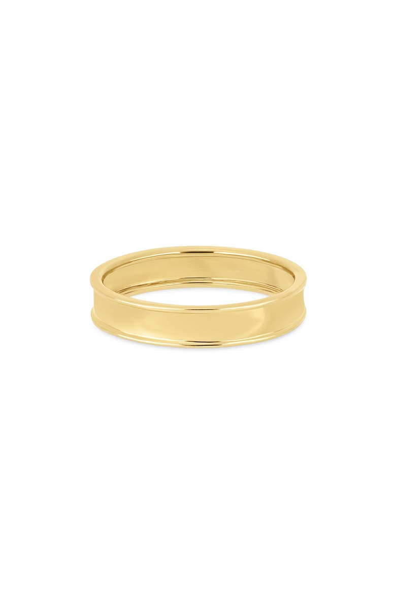 14K Yellow Gold Floral Stackable Band Ring, Alternate, color, 14KY