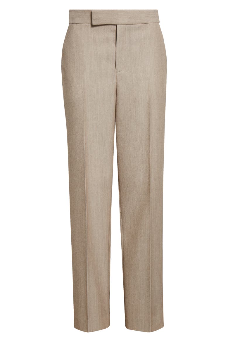 Morrison Straight Leg Virgin Wool Pants, Alternate, color, OAT