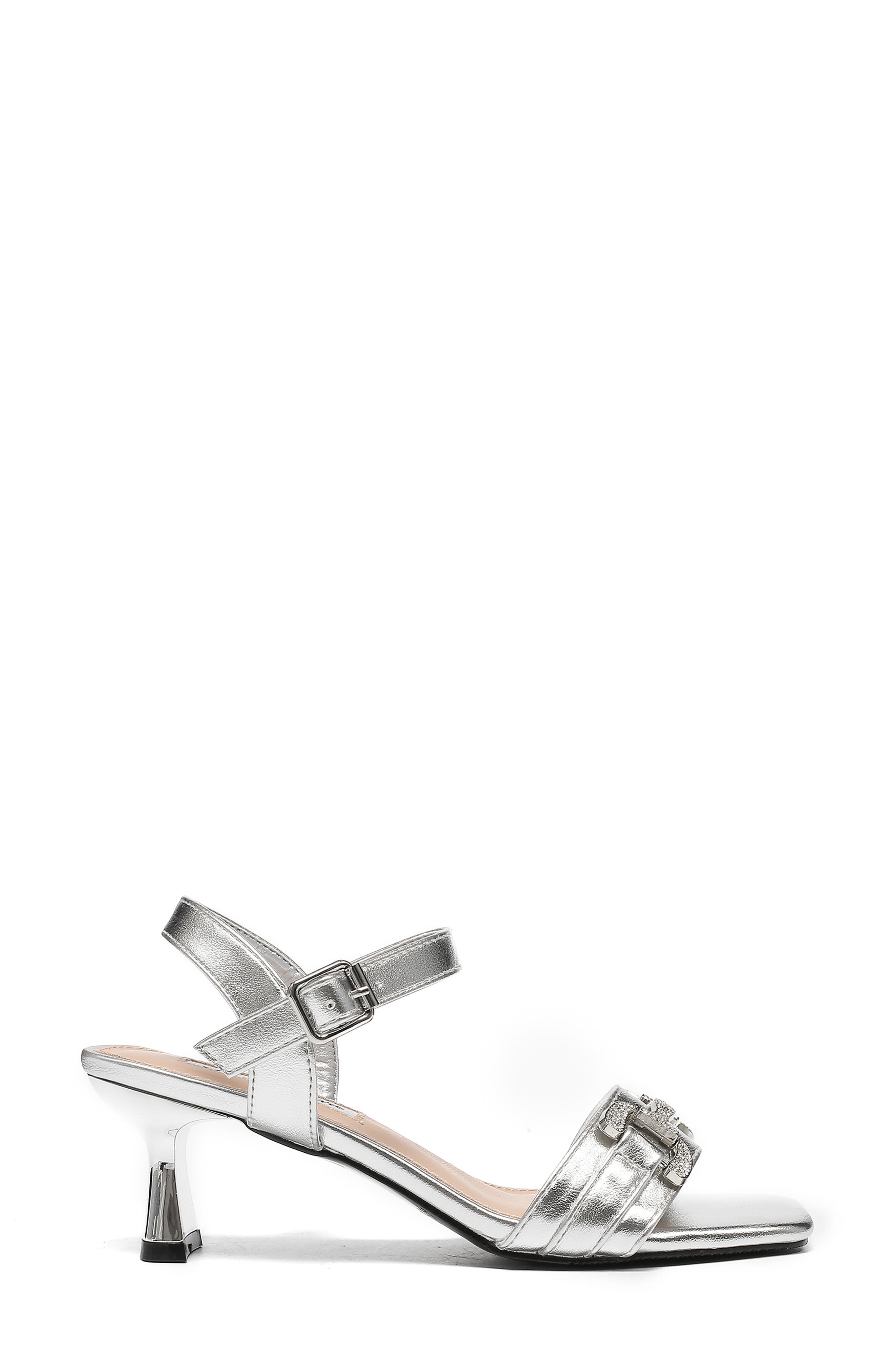 Sandra Sandal, Alternate, color, SILVER
