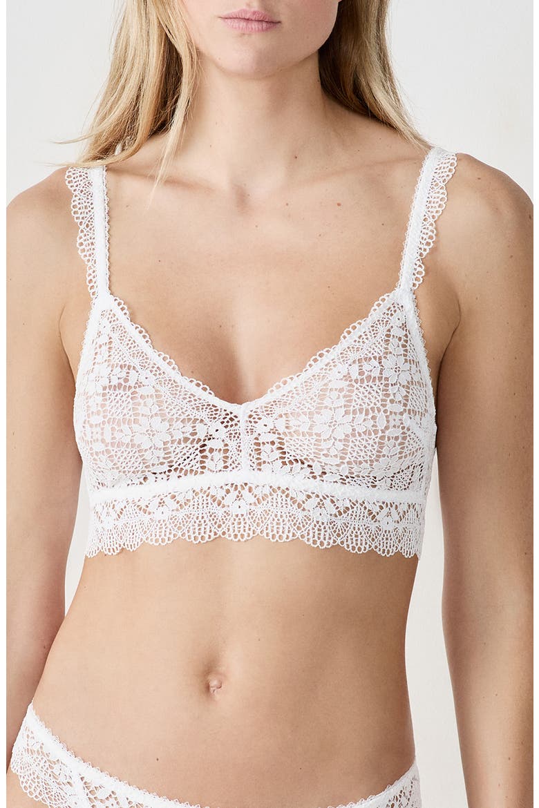 Souffle Wireless Longline Bra, Main, color, ECRU