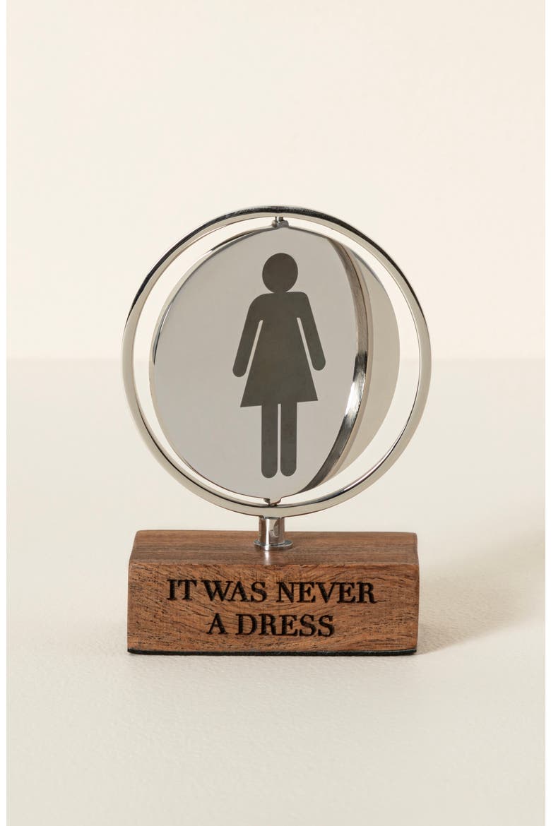 It Was Never a Dress Desktop Spinner, Alternate, color, Multi