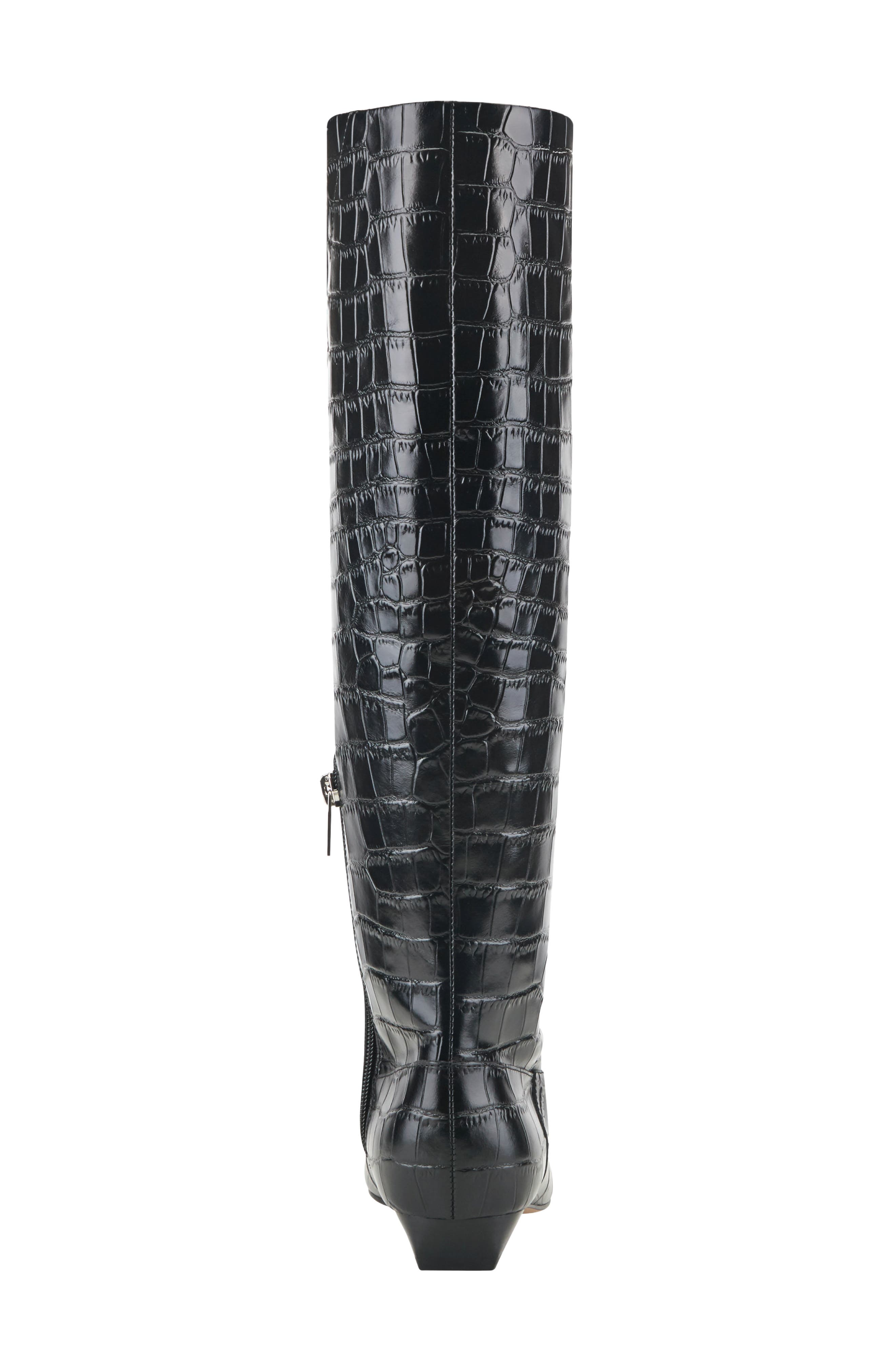 Daynna Knee High Boot, Alternate, color, BLACK