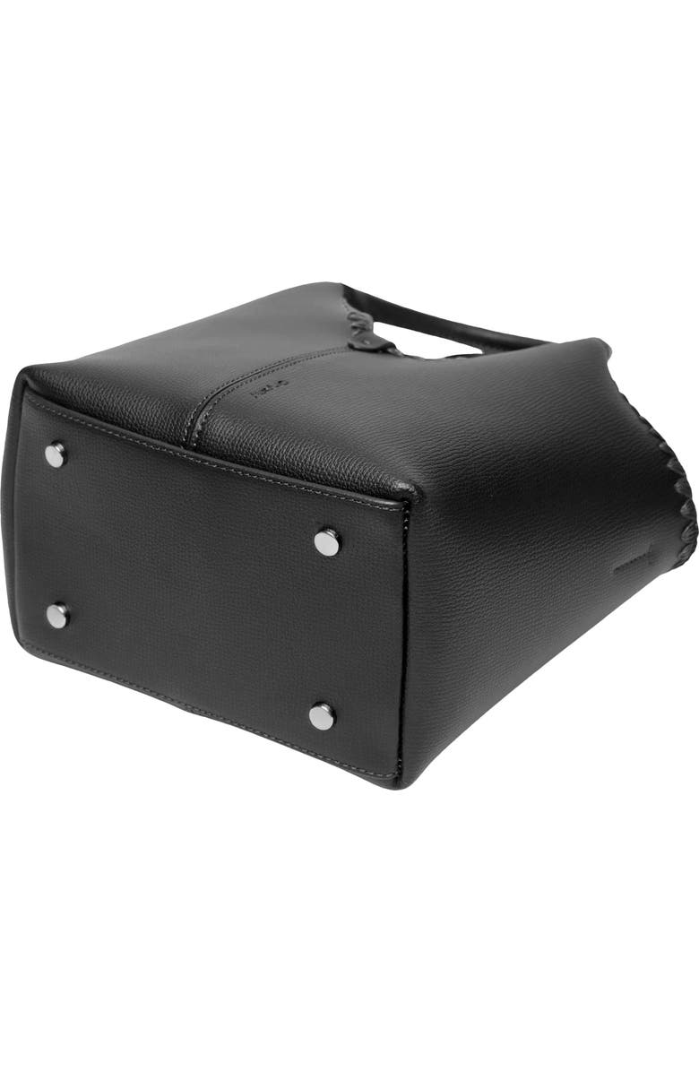 Oryany Vanessa Leather Satchel, Alternate, color, Black