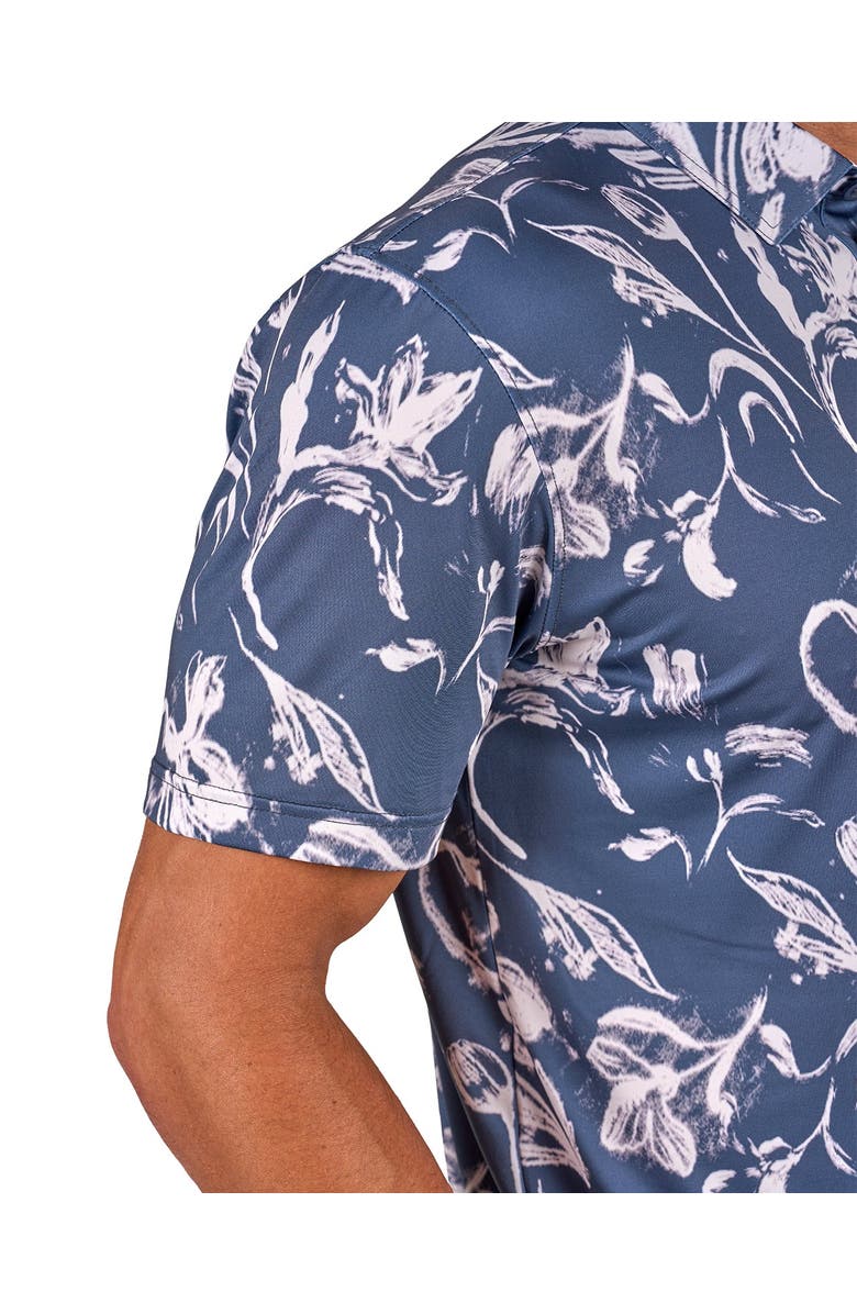 Black Clover Sway Cool Polo, Alternate, color, Charcoal