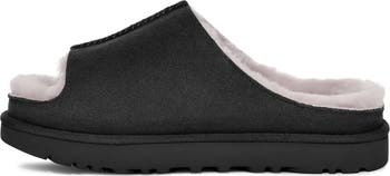 UGG® Greenport Genuine Shearling Lined Slide Sandal (Women