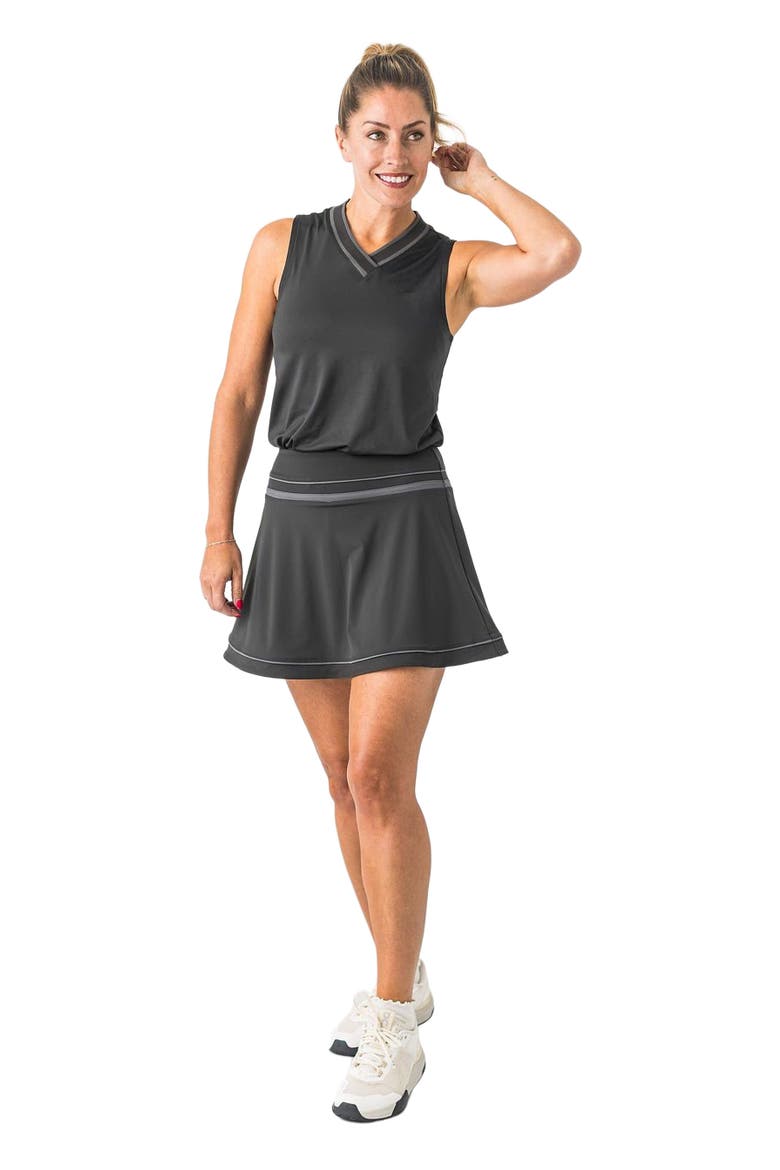 V-Neck Tank, Alternate, color, Black