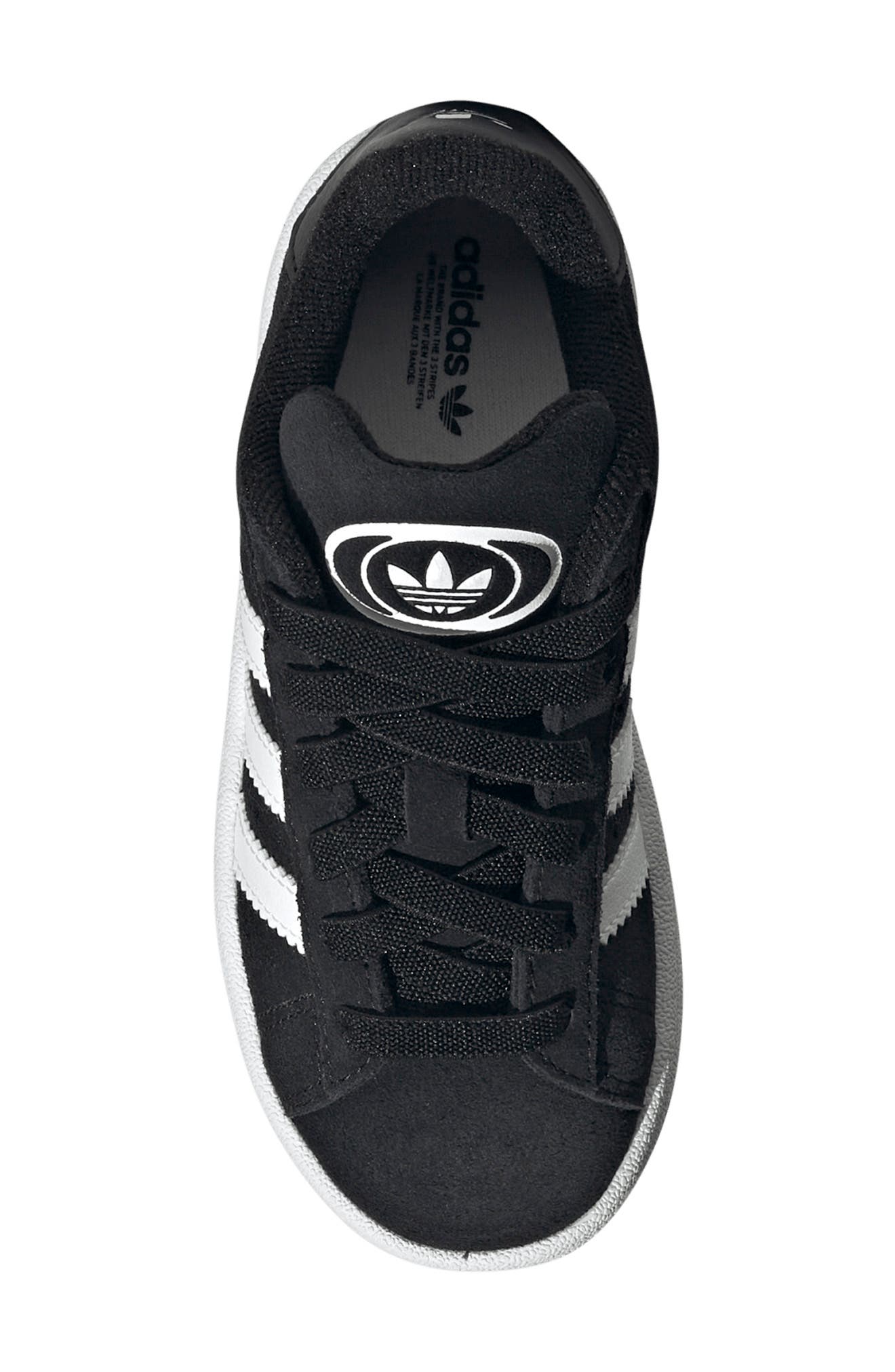 adidas Kids' Campus 00s Sneaker, Alternate, color, Black/ White/ Gum