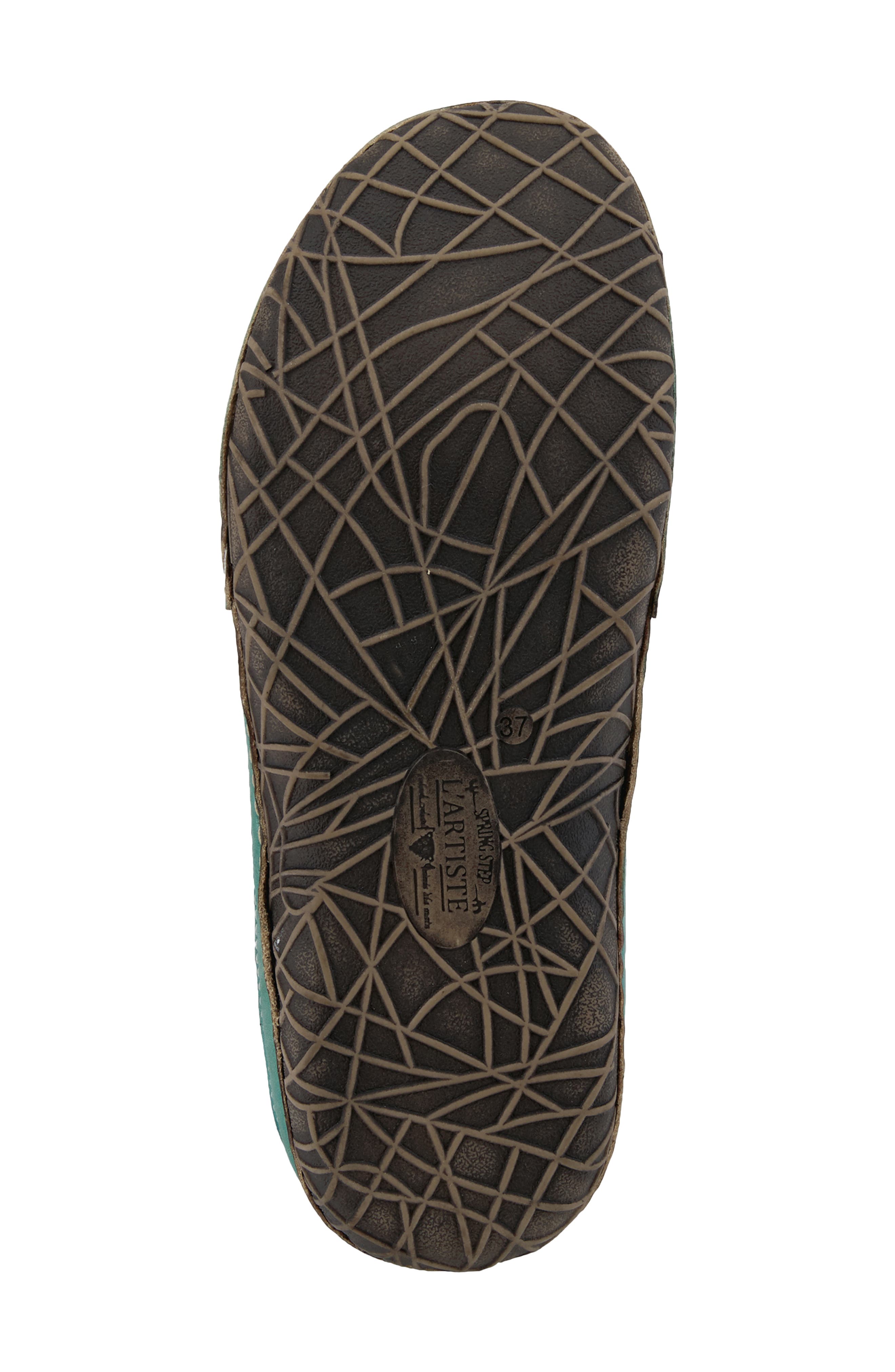 L'Artiste Libora Slip-On Flat, Alternate, color, SKY BLUE LEATHER