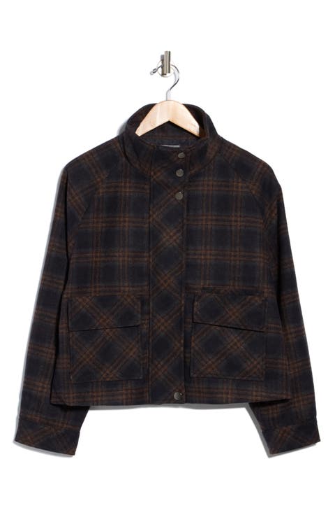Funnel Neck Bomber Jacket