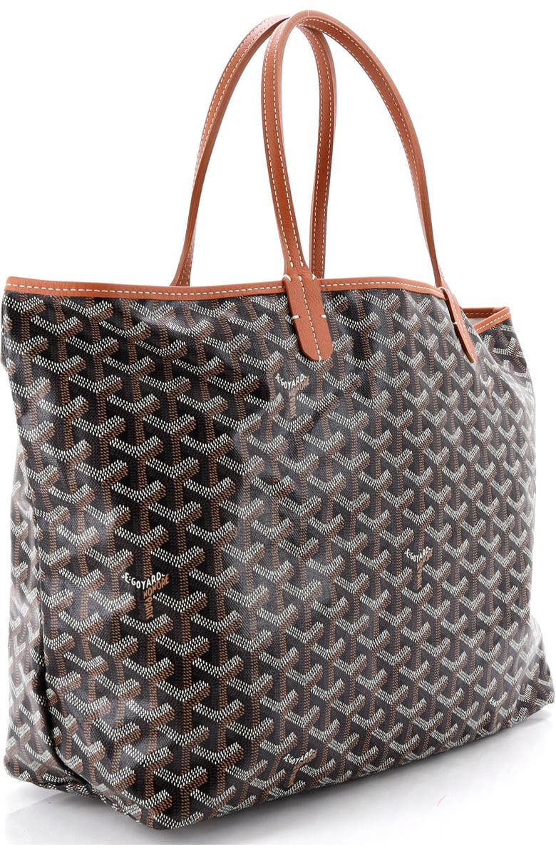 Pre-Owned Goyard Saint Louis Tote Coated Canvas PM, Alternate, color, Brown