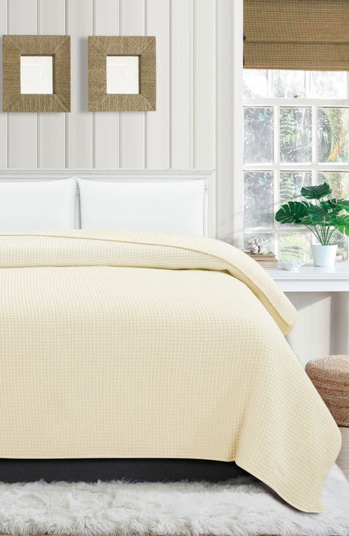 Melange Home Wool Waffle Weave Blanket